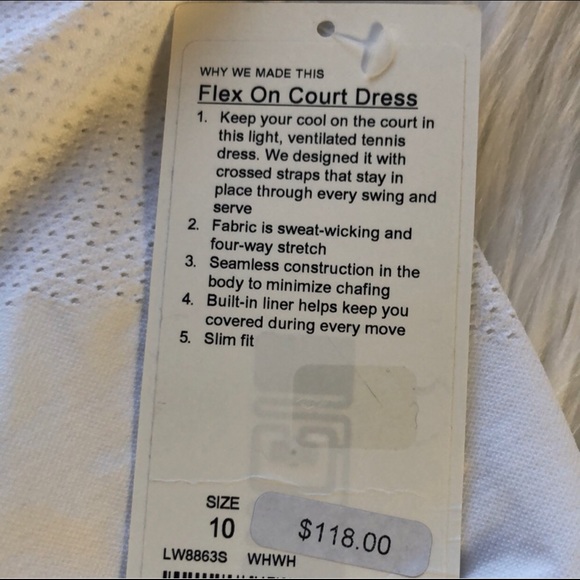 35.- NWT LULULEMON 🍋DRESS #8 - Picture 7 of 7